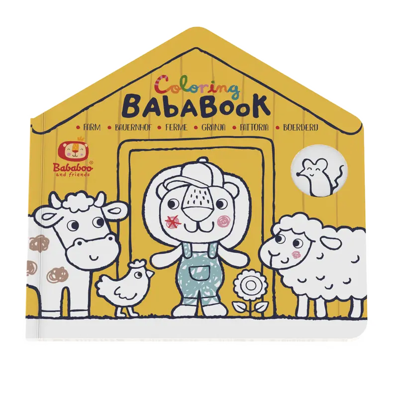 BabaBook - Malbuch "Bauernhof"