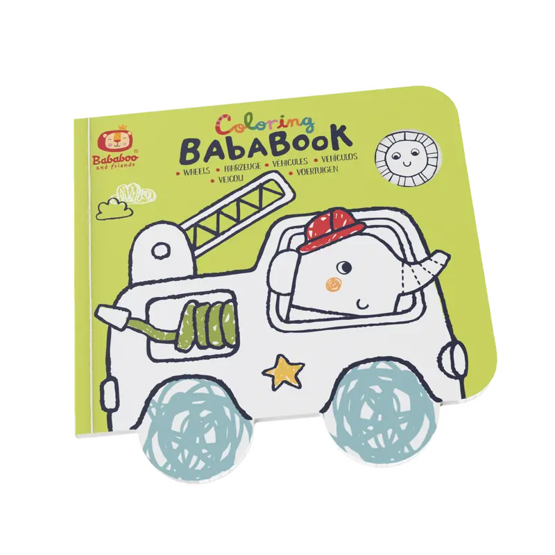 BabaBook - Malbuch "Fahrzeuge"