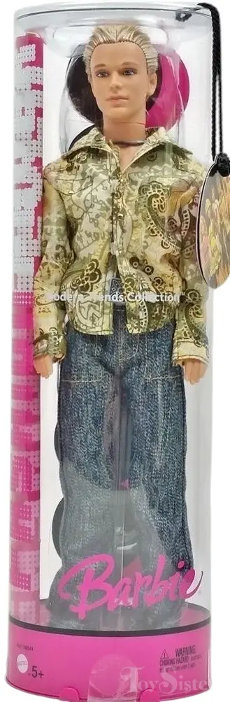 Barbie Fashion Fever Modern Trends Ken “Blaine” Doll – 12 inch (2006) (Nieuw)