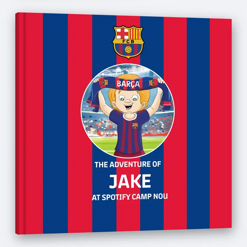 Barcelona Personalised Book