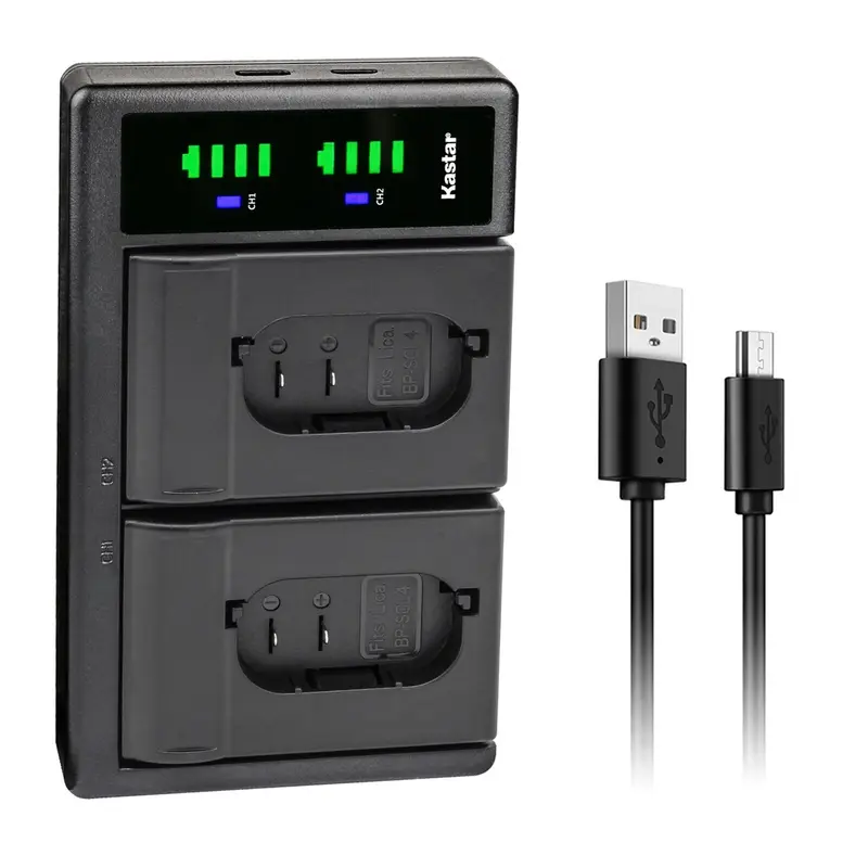 BC-120L Dual USB Oplader/Lader voor Casio NP-120 Accu