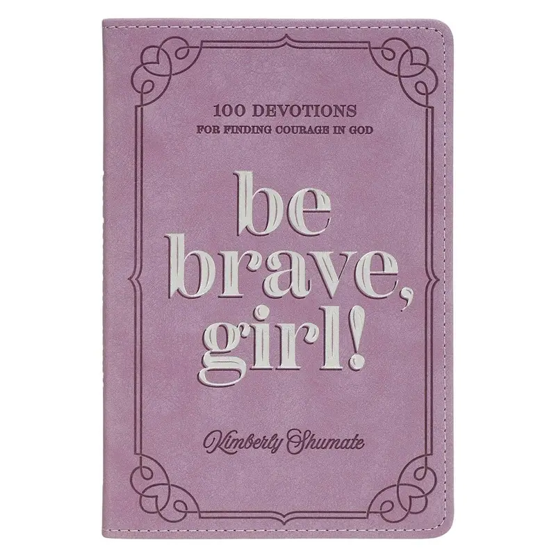 Be Brave, Girl! Faux Leather Devotional