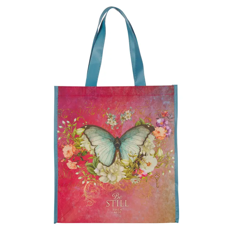 Be Still Butterfly Pink Psalm 46