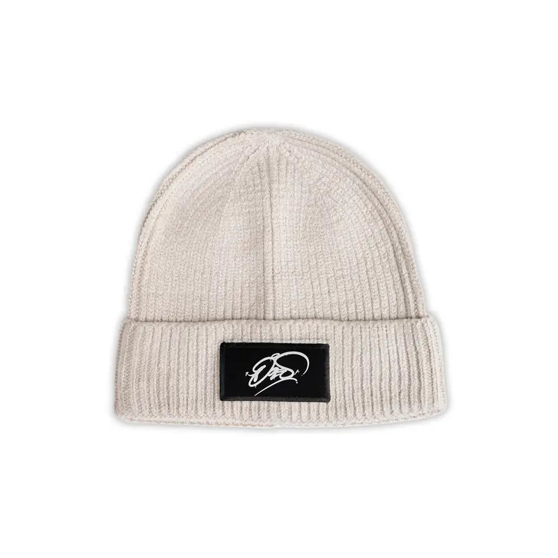 Beanie 'DOES Tag' Beige