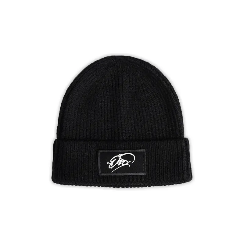 Beanie 'DOES Tag' Black