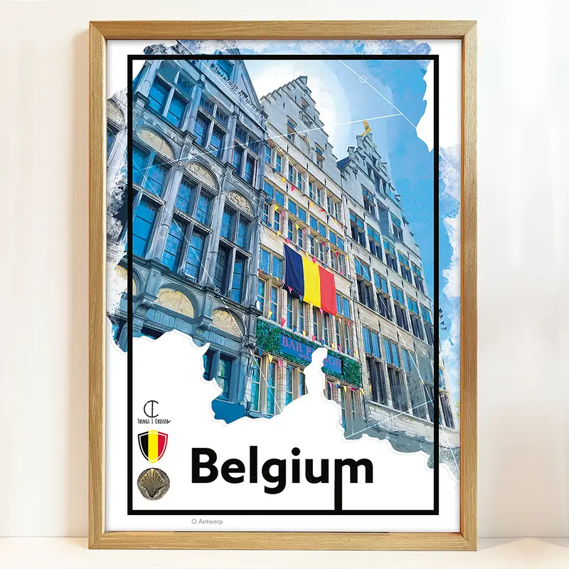 België Reisposter
