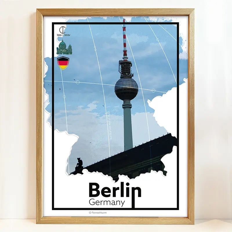 Berlijn Reisposter