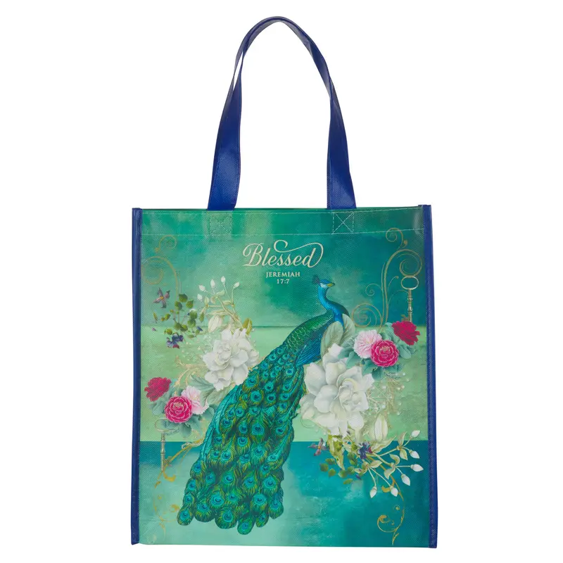 Blessed Blue Peacock Jeremiah 17