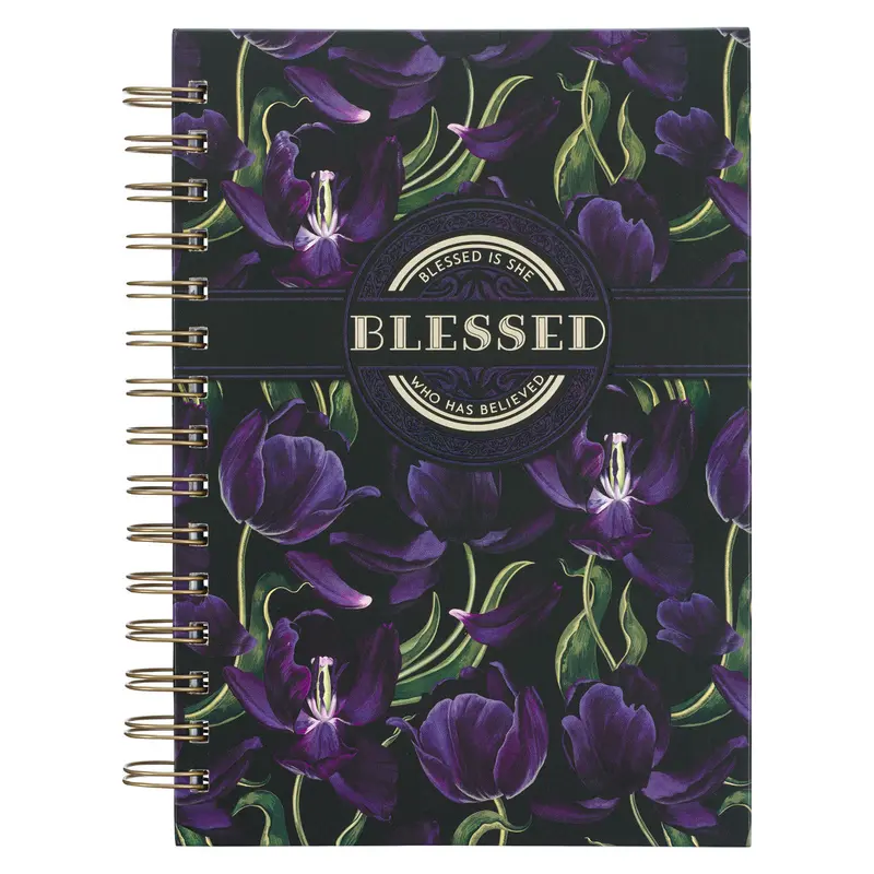 Blessed is She Purple Tulip - Luke 1