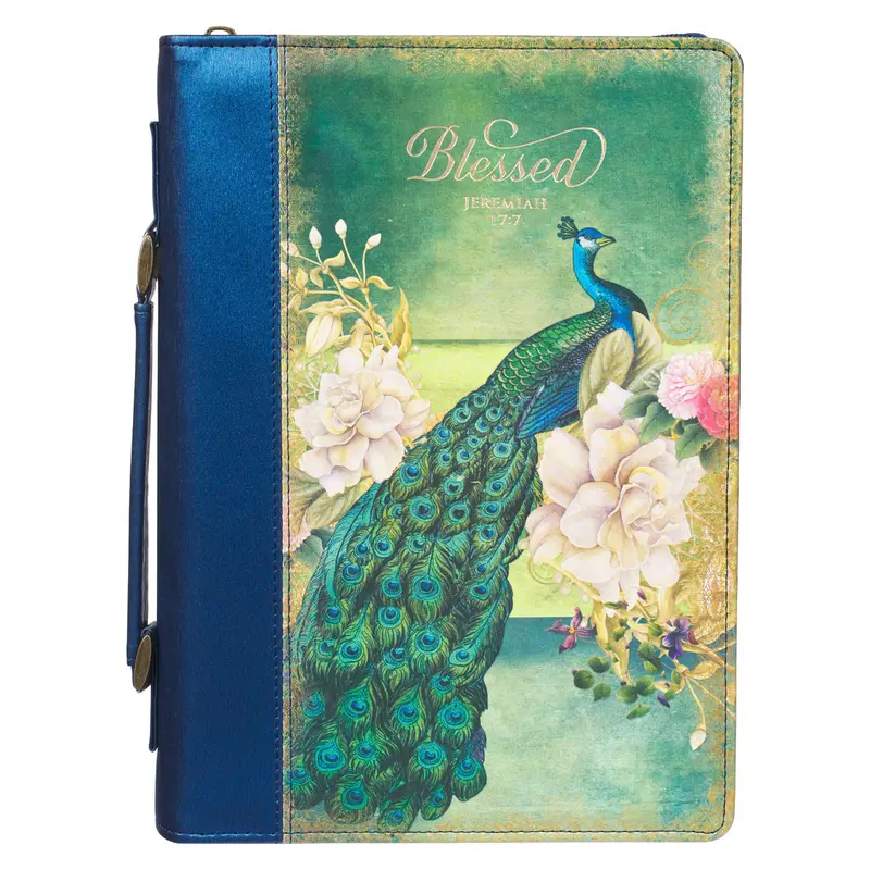 Blessed Peacock Blue - Jeremiah 17