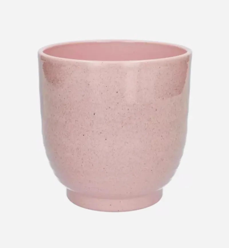 Bloempot licht roze