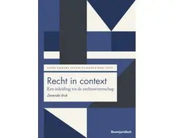 Boom Juridische studieboeken - Recht in context