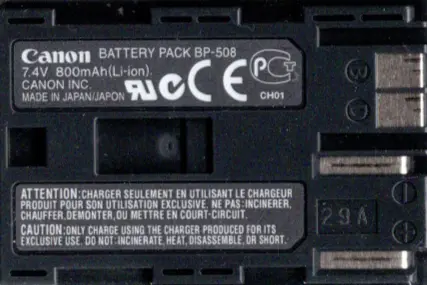 BP-508 Accu / Batterij