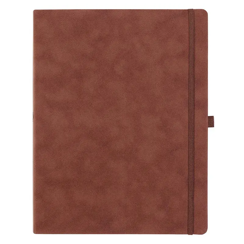 Brown Faux Leather Baxter Executive