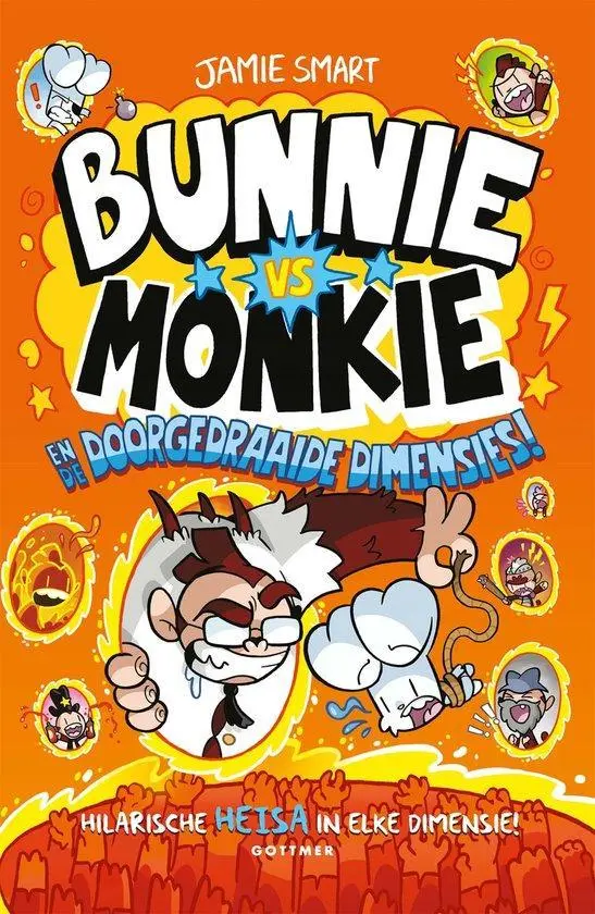 Bunnie vs Monkie 7 - en de doorgedraaide dimensies!