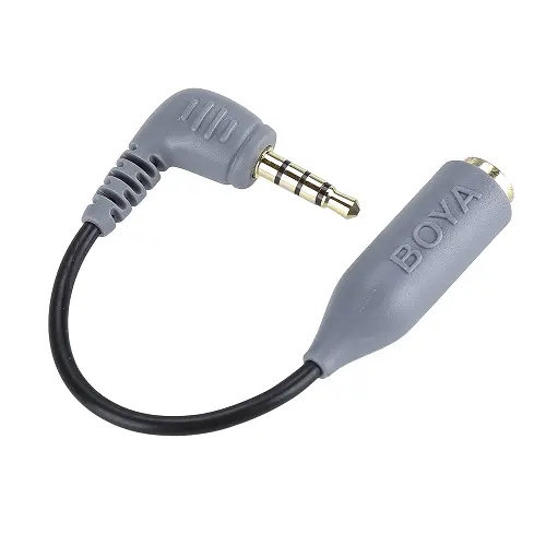BY-CIP2 Smartphone Adapter, 3.5mm TRS to TRRS (Nieuw)