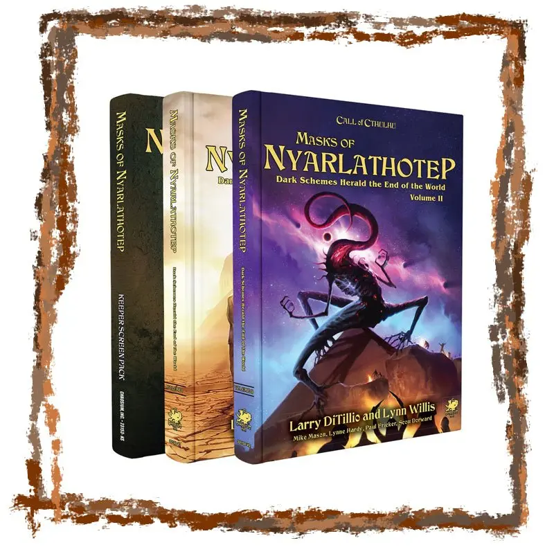 Call of Cthulhu - Masks of Nyarlathotep Slipcase Set