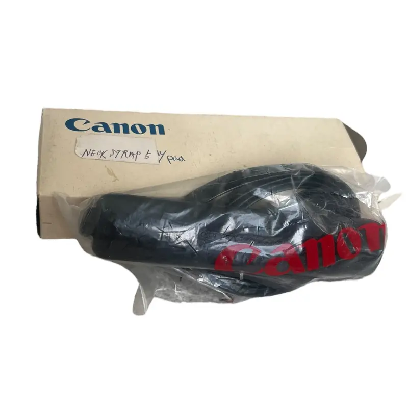 Camera Neck Strap + Rubberen Pad - Vintage - 1 cm (Nieuw)