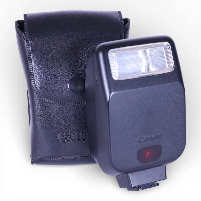 Canon Speedlite 200E flitser voor Canon EOS + Etui