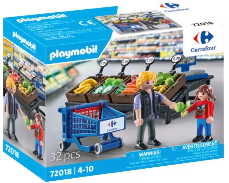 Carrefour Primeur Groente- en Fruitafdeling Speelset - 72018 (Nieuw)