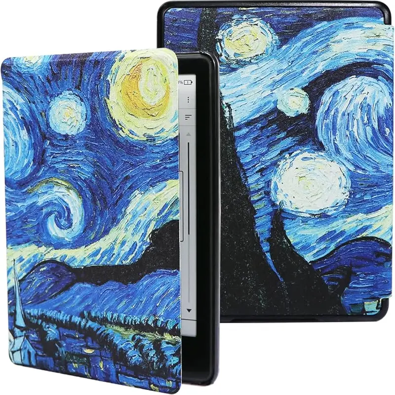 Case voor Kindle (11th Gen) eReader - Van Gogh Print