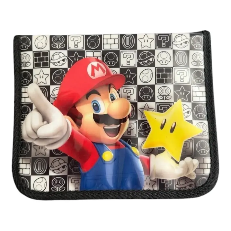 Case voor Nintendo (New) 3DS XL, 3DS, 2DS - Super Mario met Power Star
