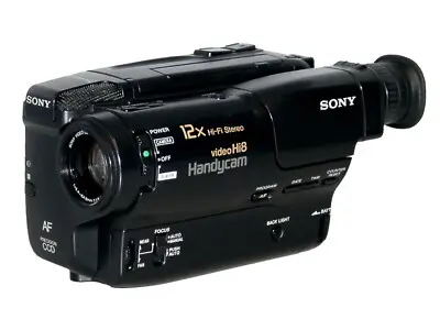 CCD-TR650E - Hi8 & Video8 Videocamera - Zwart