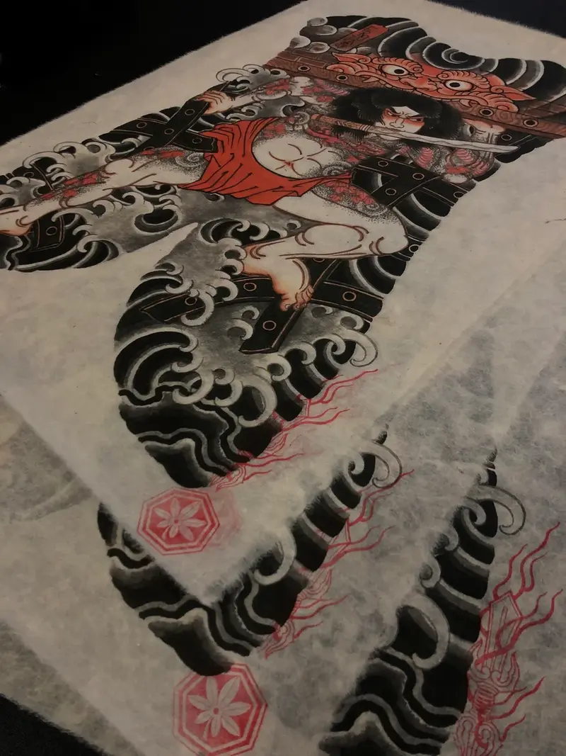 Chojun Print on Washi Paper (A2)