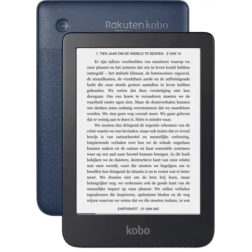 Clara 2E E-Reader Wi-Fi - 6" Inch - Blauw (In doos)