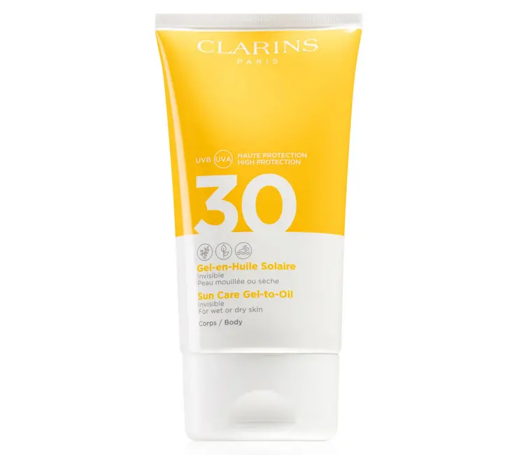 Clarins Paris Sun Care Gel-to-Oil 150ml SPF 30