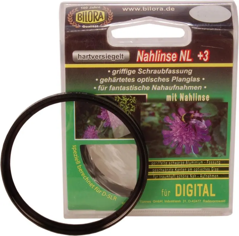 Close-Up Lens +3 Macro Filter Ø 67 mm (Nieuw)