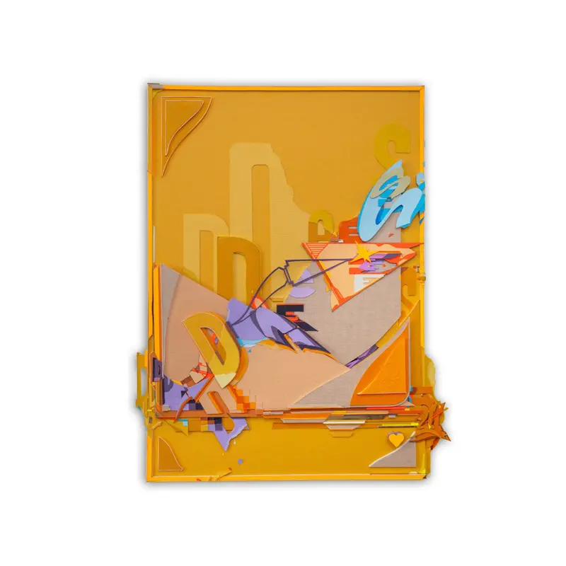 Collage N°15 ‘Sun Burst’