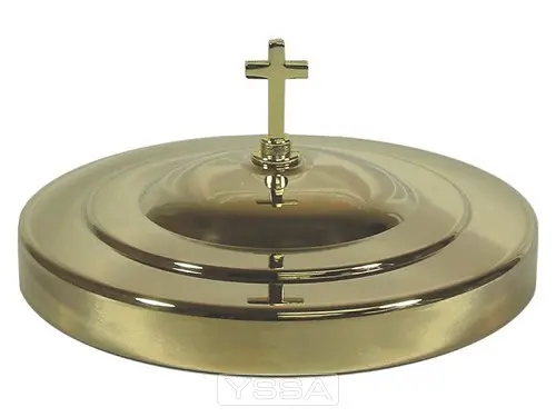 Communion breadplatecover gold