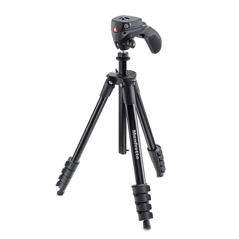 Compact Action Statief met Joystick Head - MKCOMPACTACN-BK - Zwart (In doos)