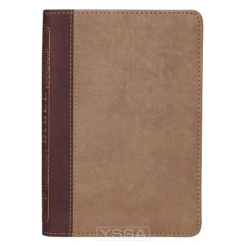 Compact Bible - DuoTone Brown/Tan