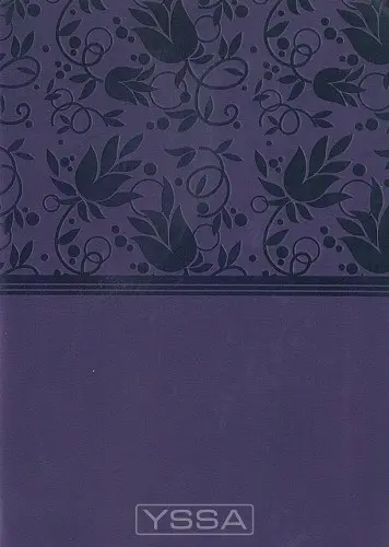 Compact Large Print Ref. Bible - Purple