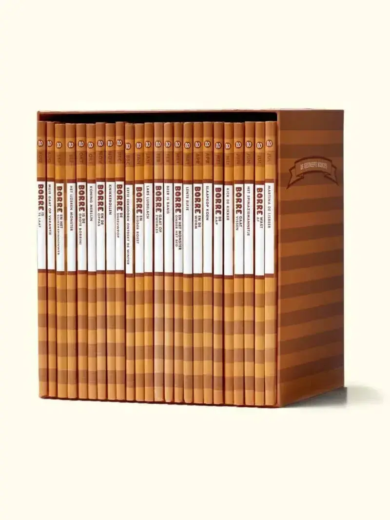 Complete Groep 2 Borre verzamelcassette (24 boeken)