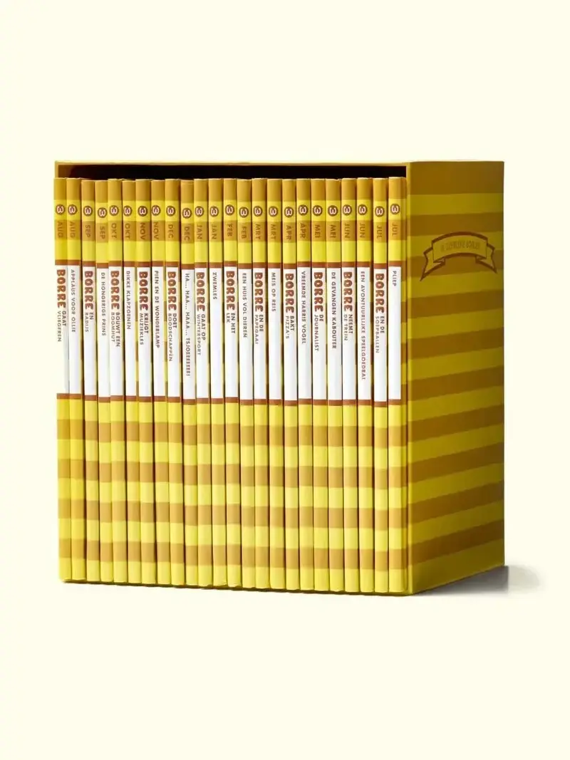 Complete Groep 3 Borre verzamelcassette (24 boeken)