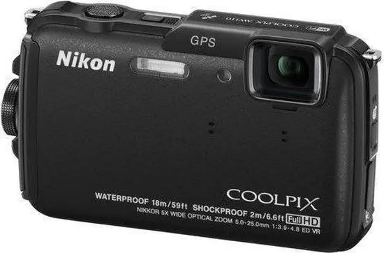 Coolpix AW110 Waterdichte Digitale Compact Camera - Zwart