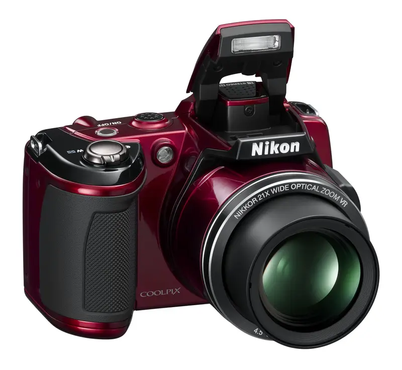 Coolpix L120 Digitale Bridge Camera - Rood