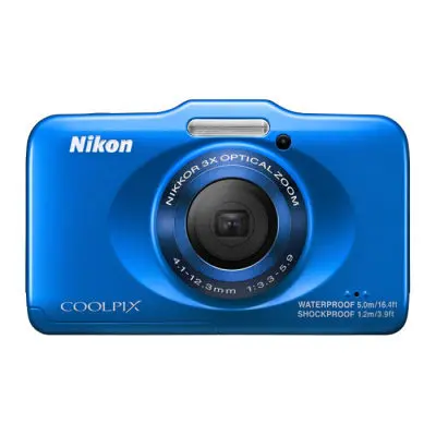 Coolpix S31 Digitale Waterdichte Compact Camera - Blauw (In doos)