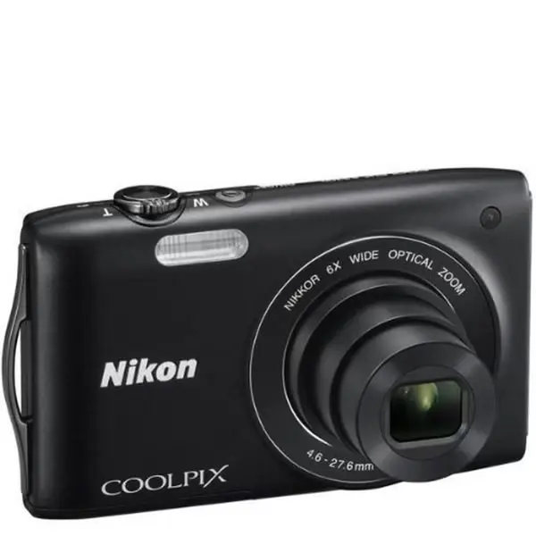 Coolpix S3200 Digitale Compact Camera - Zwart (In doos)