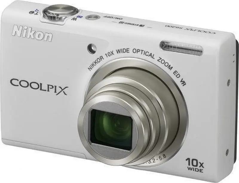Coolpix S6200 Digitale Compact Camera - Wit