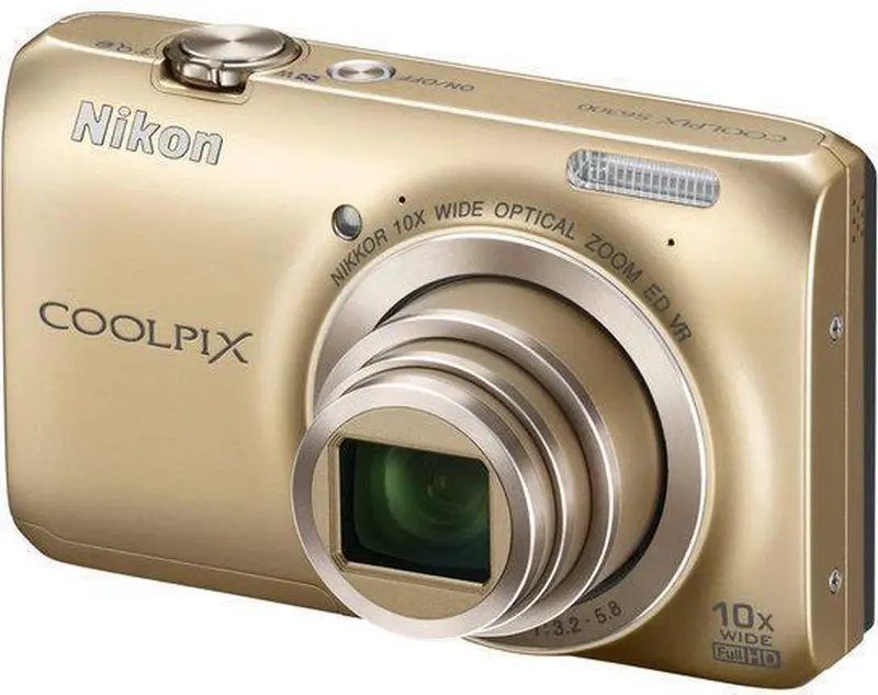 Coolpix S6300 Digitale Compact Camera - Goud