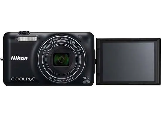 Coolpix S6600 Digitale Compact Camera - Zwart