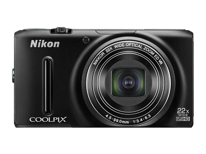 Coolpix S9500 Digitale Compact Camera - Zwart