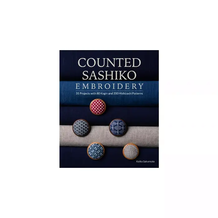 Counted Sashiko Embroidery - Keiko Sakamoto