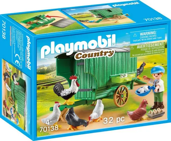 Country Kind met Kippenhok - 70138 (Nieuw)