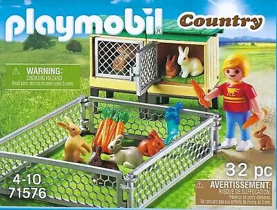 Country Konijnenhok met Buitenren – 71576 (Nieuw)