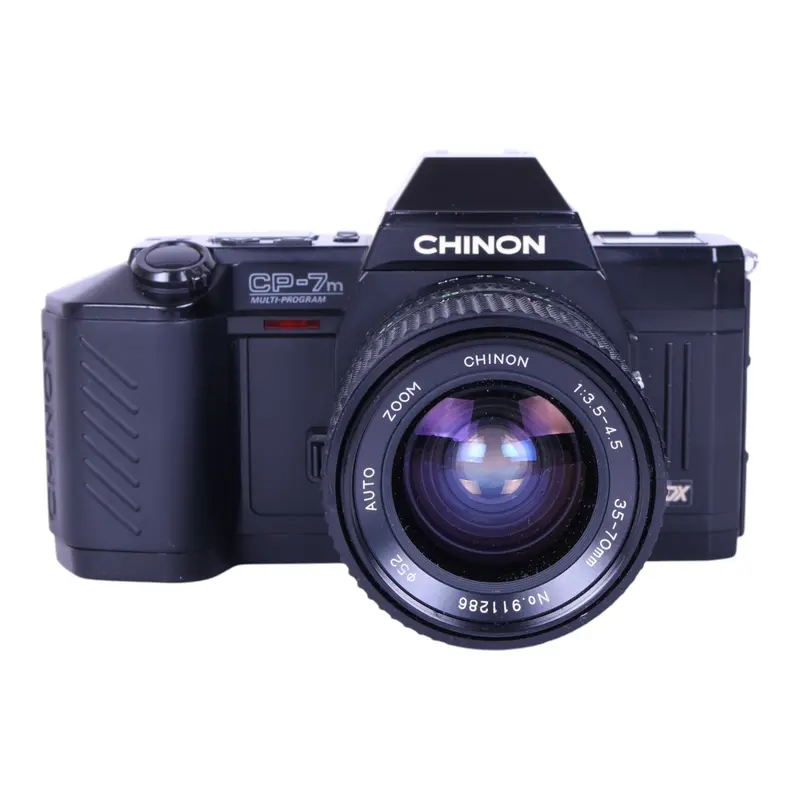 CP-7m Multi-Program SLR Filmcamera + Auto Zoom 35-70mm f/3.5-4.5 Lens